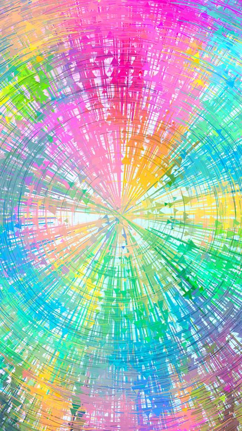 Download wallpaper 2160x3840 circles, colorful, arrows, rotation samsung galaxy s4, s5, note, sony xperia z, z1, z2, z3, htc one, lenovo vibe hd background