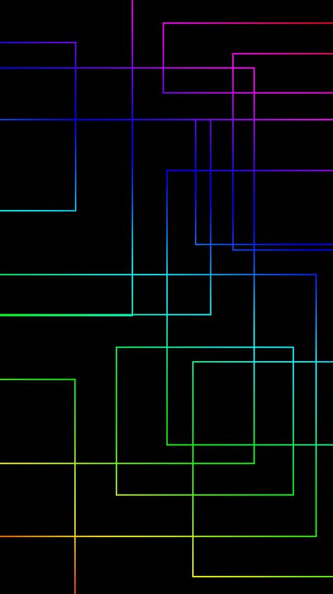 Download wallpaper 2160x3840 lines, connections, multicolored, glow hd background