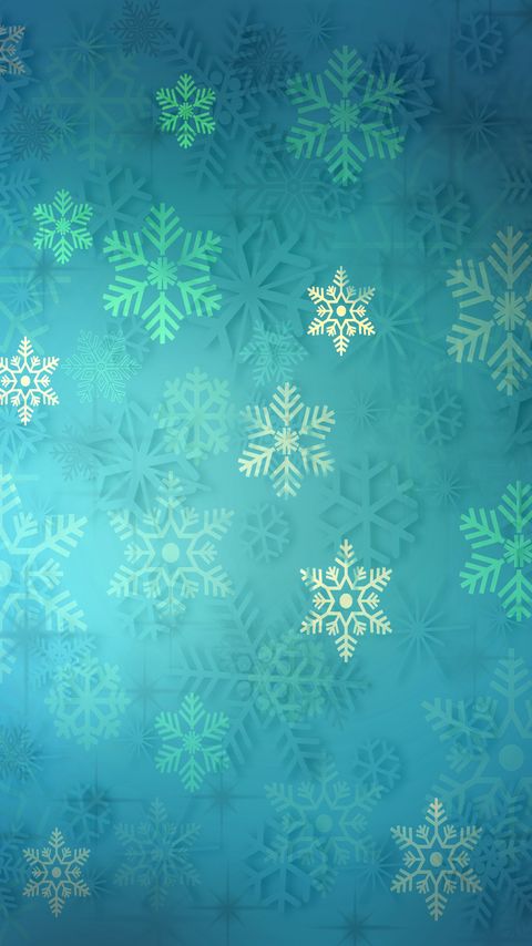 Download wallpaper 2160x3840 pattern, snowflakes, christmas, new year, holiday, blue samsung galaxy s4, s5, note, sony xperia z, z1, z2, z3, htc one, lenovo vibe hd background