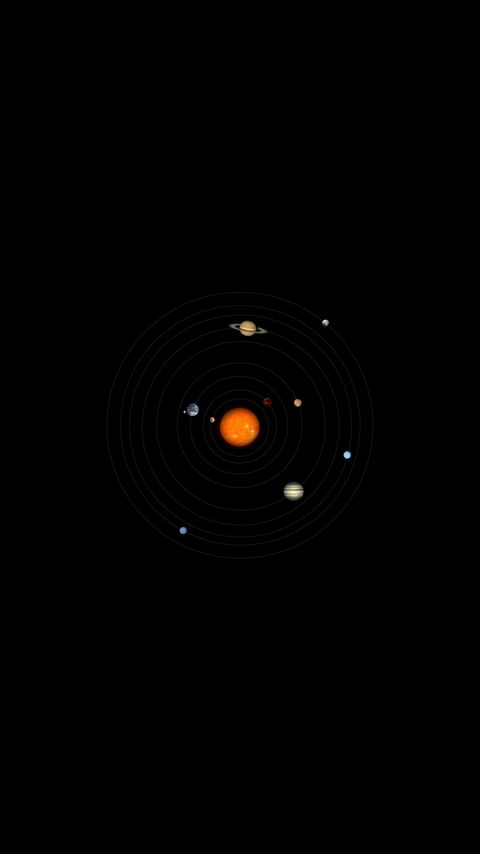 Download wallpaper 2160x3840 solar system, planets, space, astronomy, circles samsung galaxy s4, s5, note, sony xperia z, z1, z2, z3, htc one, lenovo vibe hd background