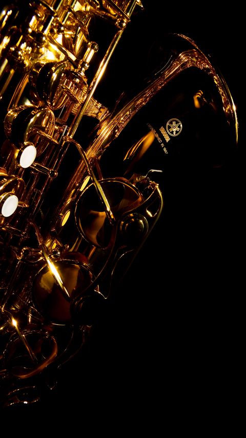 Download wallpaper 2160x3840 trumpet, musical instrument, golden samsung galaxy s4, s5, note, sony xperia z, z1, z2, z3, htc one, lenovo vibe hd background