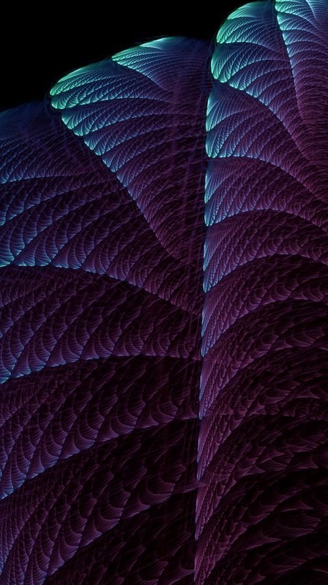 Download wallpaper 2160x3840 fractal, abstraction, purple, relief, volume samsung galaxy s4, s5, note, sony xperia z, z1, z2, z3, htc one, lenovo vibe hd background