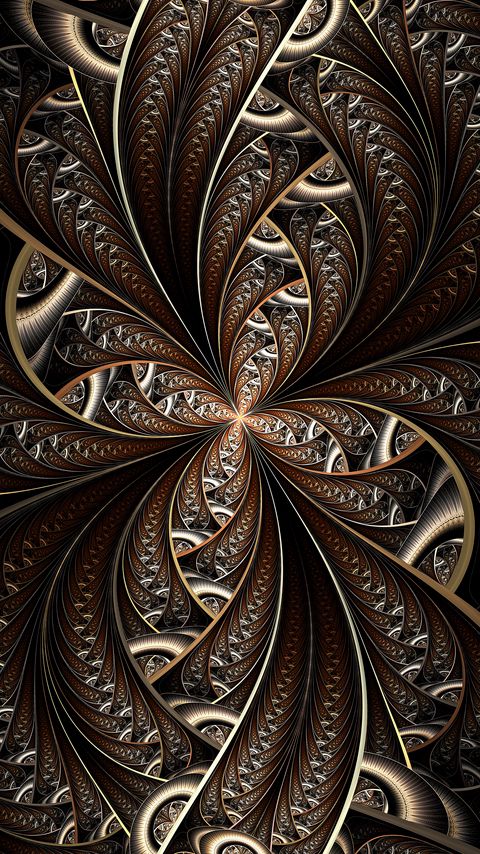Download wallpaper 2160x3840 fractal, lines, twisted, winding, abstraction samsung galaxy s4, s5, note, sony xperia z, z1, z2, z3, htc one, lenovo vibe hd background