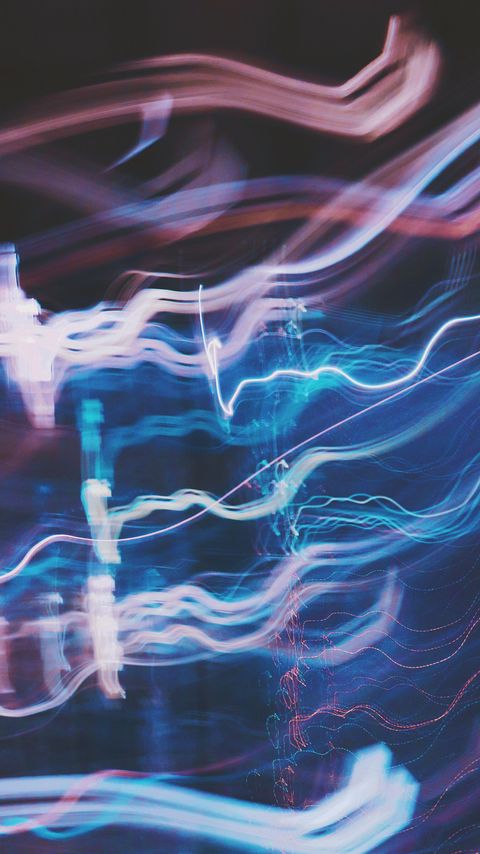 Download wallpaper 2160x3840 lines, light, long exposure, motion, blur samsung galaxy s4, s5, note, sony xperia z, z1, z2, z3, htc one, lenovo vibe hd background