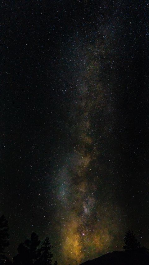 Download wallpaper 2160x3840 starry sky, night, milky way, stars, astronomy samsung galaxy s4, s5, note, sony xperia z, z1, z2, z3, htc one, lenovo vibe hd background