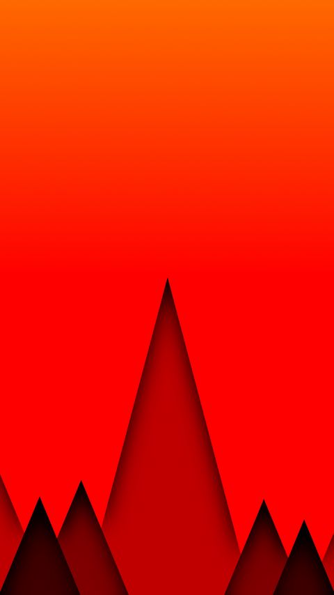 Download wallpaper 2160x3840 triangles, geometric, red, bright samsung galaxy s4, s5, note, sony xperia z, z1, z2, z3, htc one, lenovo vibe hd background