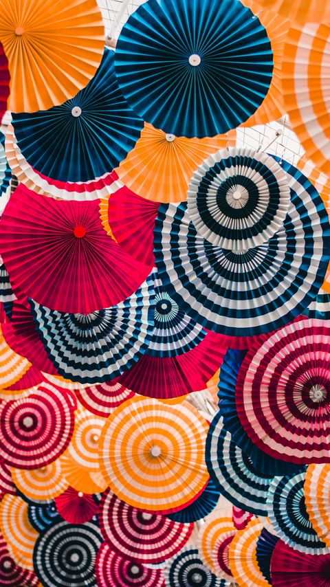 Download wallpaper 2160x3840 decoration, circles, colorful, bright samsung galaxy s4, s5, note, sony xperia z, z1, z2, z3, htc one, lenovo vibe hd background