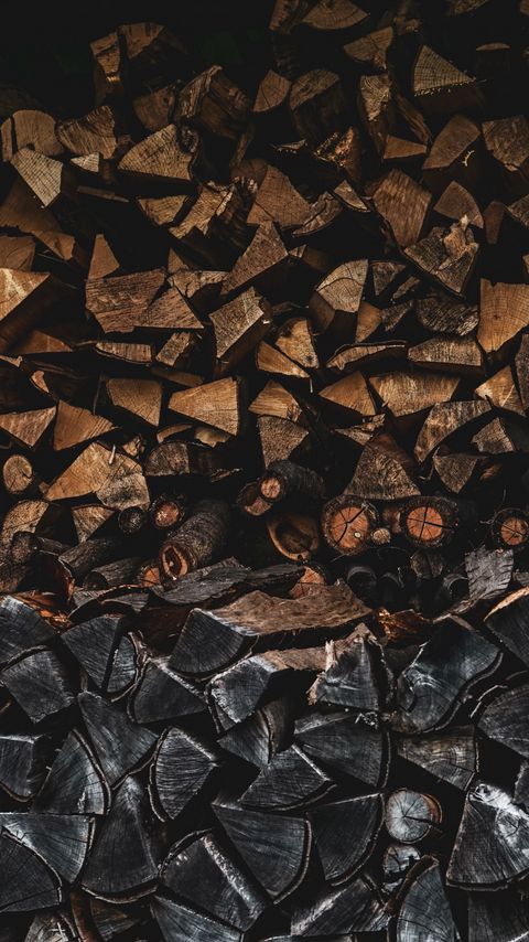 Download wallpaper 2160x3840 firewood, texture, wooden, wood samsung galaxy s4, s5, note, sony xperia z, z1, z2, z3, htc one, lenovo vibe hd background