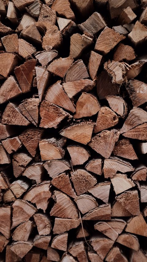 Download wallpaper 2160x3840 firewood, wood, wooden, texture samsung galaxy s4, s5, note, sony xperia z, z1, z2, z3, htc one, lenovo vibe hd background