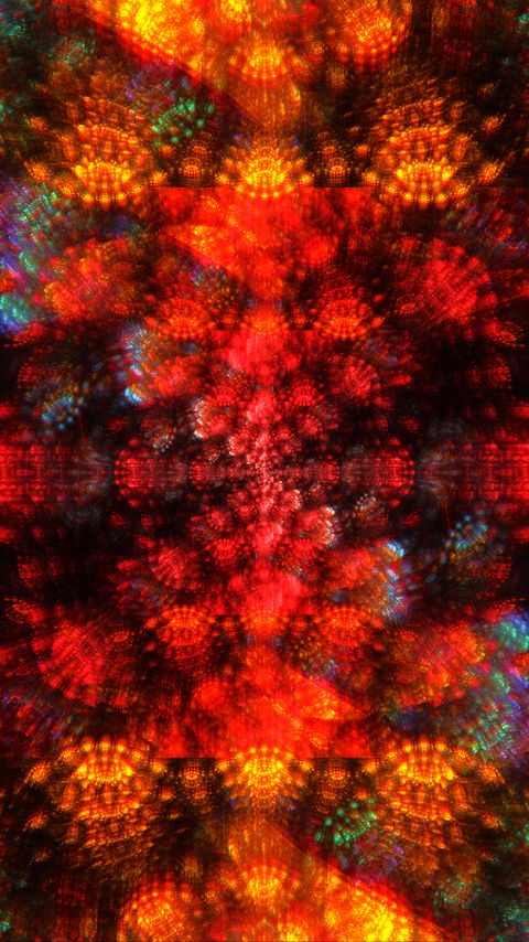 Download wallpaper 2160x3840 fractal, pattern, bright, reflection, abstraction samsung galaxy s4, s5, note, sony xperia z, z1, z2, z3, htc one, lenovo vibe hd background