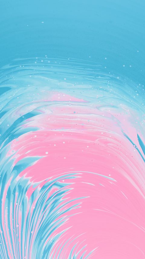 Download wallpaper 2160x3840 paint, blue, pink, lines, stains samsung galaxy s4, s5, note, sony xperia z, z1, z2, z3, htc one, lenovo vibe hd background