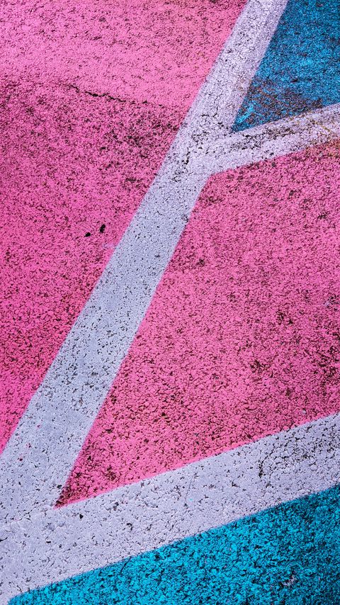 Download wallpaper 2160x3840 asphalt, paint, texture, colorful, marking samsung galaxy s4, s5, note, sony xperia z, z1, z2, z3, htc one, lenovo vibe hd background