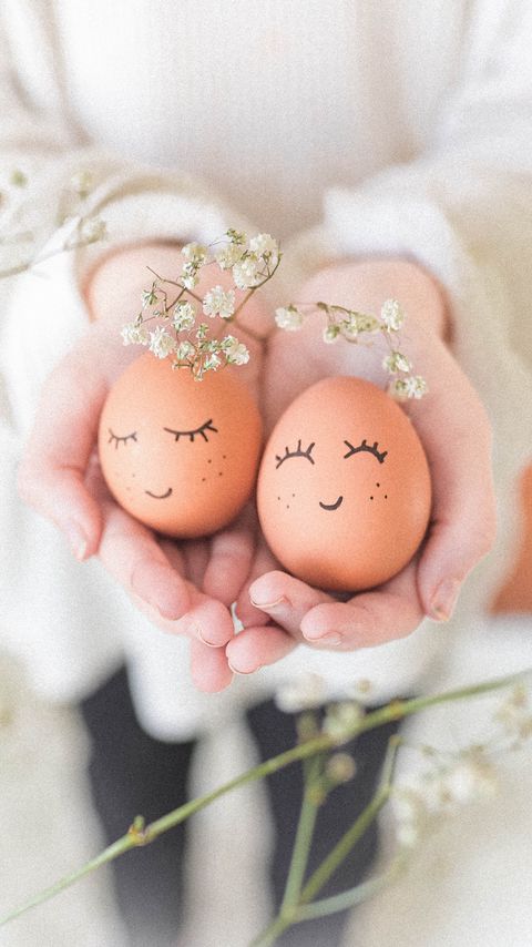Download wallpaper 2160x3840 easter, eggs, cute, holiday samsung galaxy s4, s5, note, sony xperia z, z1, z2, z3, htc one, lenovo vibe hd background