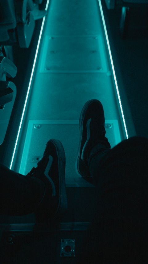Download wallpaper 2160x3840 legs, neon, sneakers, lonely, loneliness samsung galaxy s4, s5, note, sony xperia z, z1, z2, z3, htc one, lenovo vibe hd background