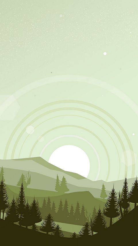 Download wallpaper 2160x3840 mountains, sunset, landscape, vector samsung galaxy s4, s5, note, sony xperia z, z1, z2, z3, htc one, lenovo vibe hd background