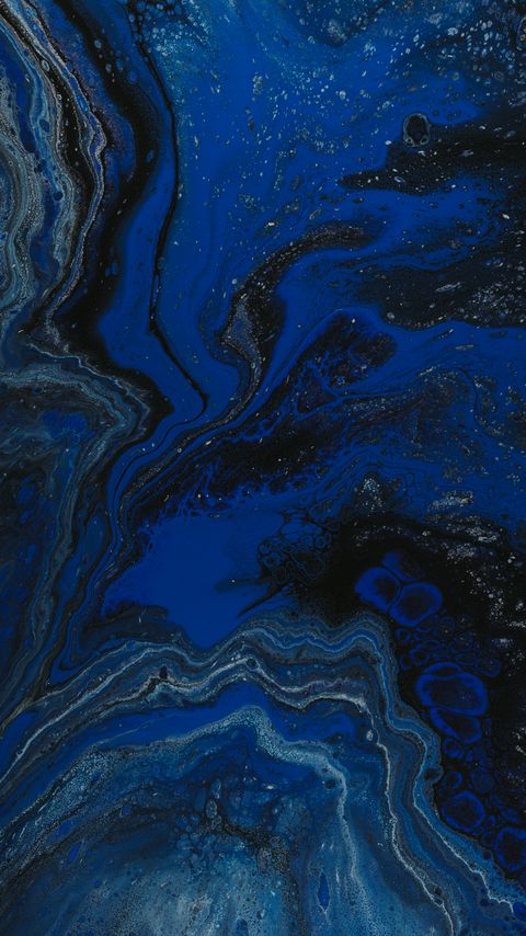 Download wallpaper 2160x3840 stains, paint, liquid, blue, abstraction samsung galaxy s4, s5, note, sony xperia z, z1, z2, z3, htc one, lenovo vibe hd background
