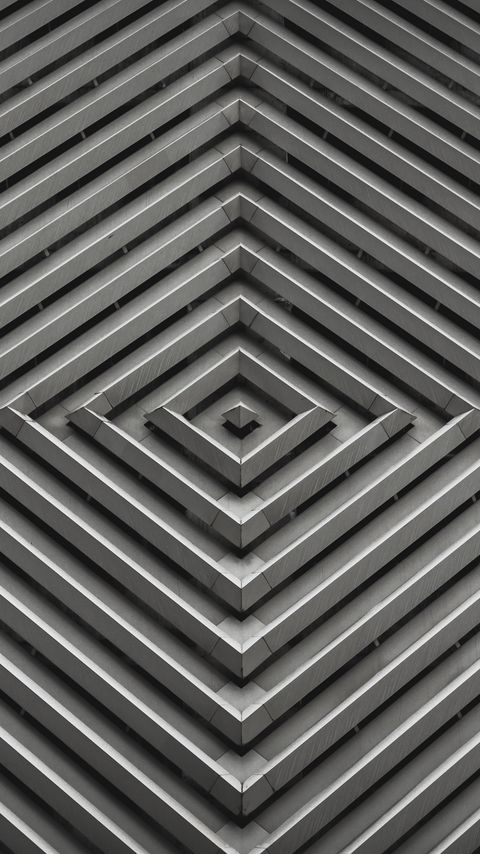 Download wallpaper 2160x3840 texture, corrugated, rhombuses, lines, gray samsung galaxy s4, s5, note, sony xperia z, z1, z2, z3, htc one, lenovo vibe hd background