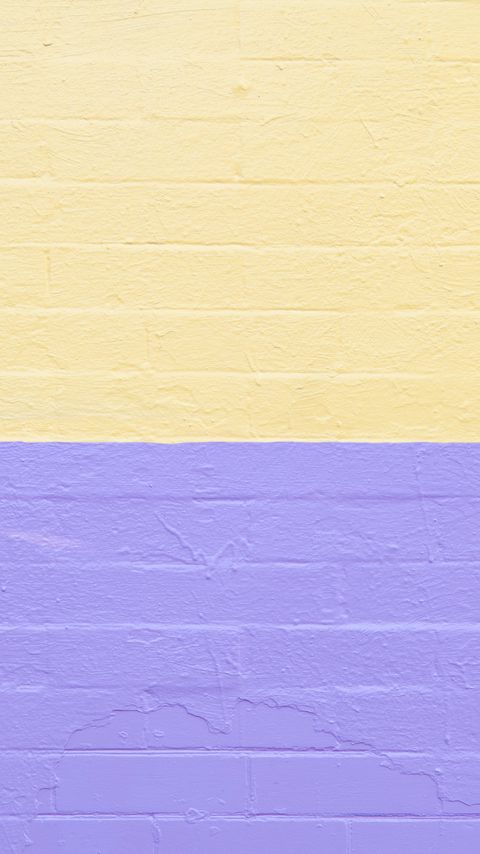 Download wallpaper 2160x3840 wall, paint, texture, yellow, purple samsung galaxy s4, s5, note, sony xperia z, z1, z2, z3, htc one, lenovo vibe hd background