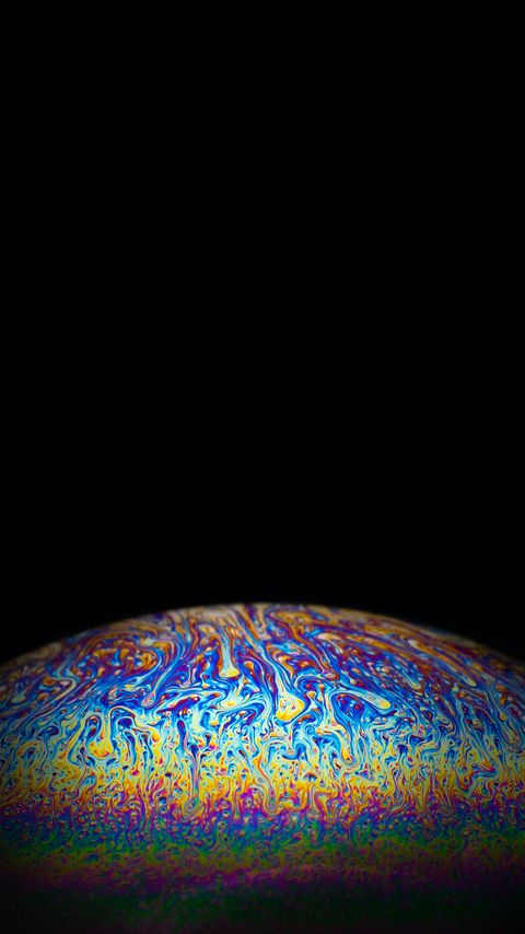Download wallpaper 2160x3840 ball, paint, liquid, stains, fluid art samsung galaxy s4, s5, note, sony xperia z, z1, z2, z3, htc one, lenovo vibe hd background