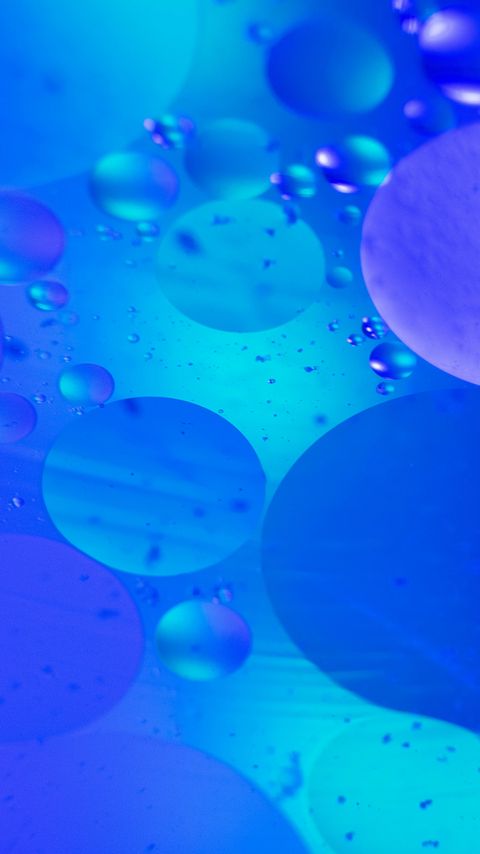 Download wallpaper 2160x3840 bubbles, water, blue, abstraction samsung galaxy s4, s5, note, sony xperia z, z1, z2, z3, htc one, lenovo vibe hd background