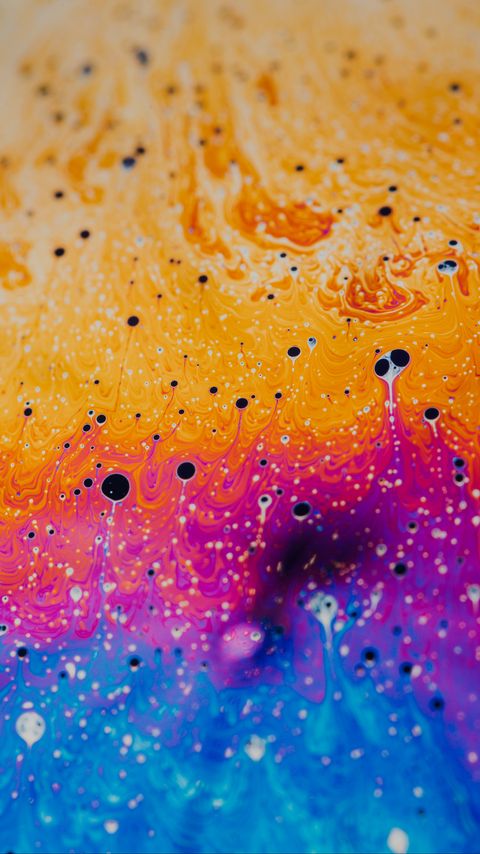 Download wallpaper 2160x3840 paint, liquid, multicolored, spots samsung galaxy s4, s5, note, sony xperia z, z1, z2, z3, htc one, lenovo vibe hd background
