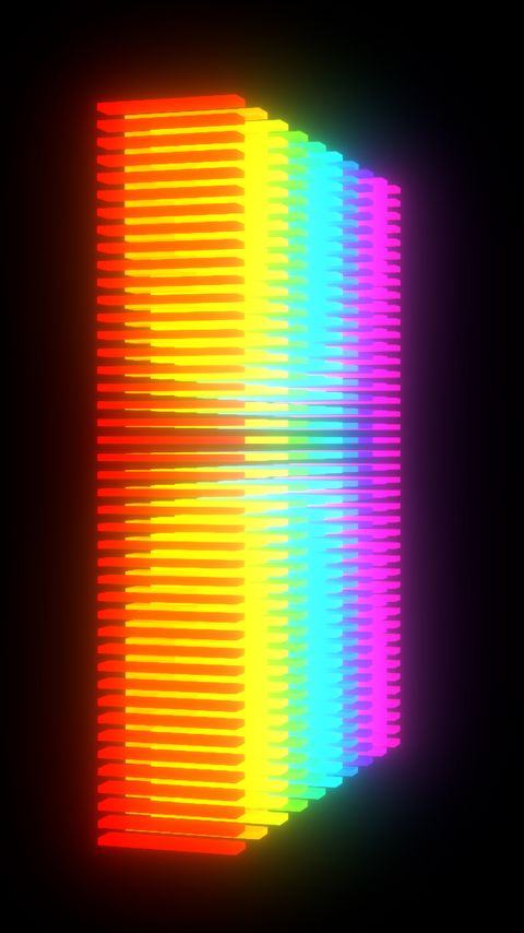 Download wallpaper 2160x3840 rainbow, colorful, gradient, stripes, black samsung galaxy s4, s5, note, sony xperia z, z1, z2, z3, htc one, lenovo vibe hd background