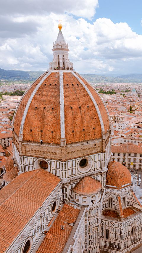 Download wallpaper 2160x3840 temple, architecture, city, florence, italy samsung galaxy s4, s5, note, sony xperia z, z1, z2, z3, htc one, lenovo vibe hd background