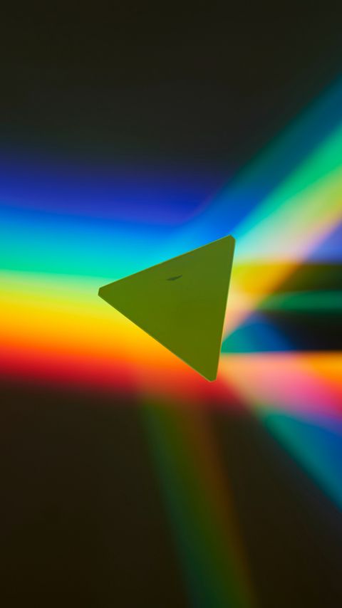 Download wallpaper 2160x3840 triangle, figure, rainbow, colorful samsung galaxy s4, s5, note, sony xperia z, z1, z2, z3, htc one, lenovo vibe hd background