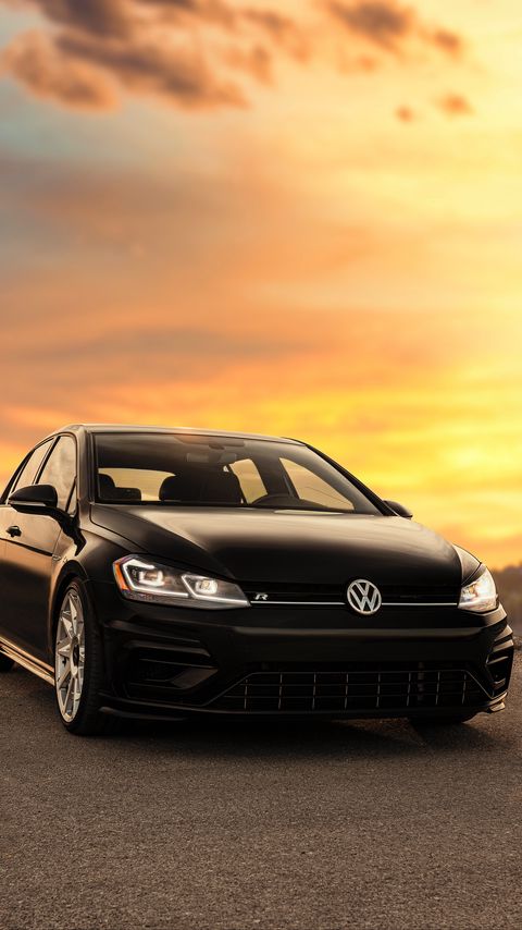 Download wallpaper 2160x3840 volkswagen r, volkswagen, car, front view, headlights samsung galaxy s4, s5, note, sony xperia z, z1, z2, z3, htc one, lenovo vibe hd background