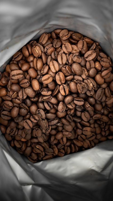 Download wallpaper 2160x3840 coffee beans, coffee, brown, beans samsung galaxy s4, s5, note, sony xperia z, z1, z2, z3, htc one, lenovo vibe hd background
