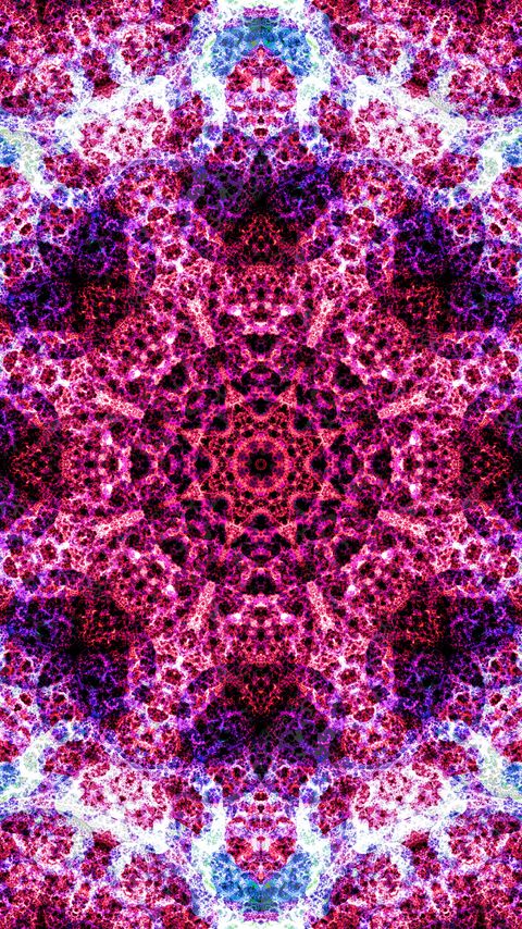 Download wallpaper 2160x3840 fractal, pattern, abstraction, colorful, motley samsung galaxy s4, s5, note, sony xperia z, z1, z2, z3, htc one, lenovo vibe hd background