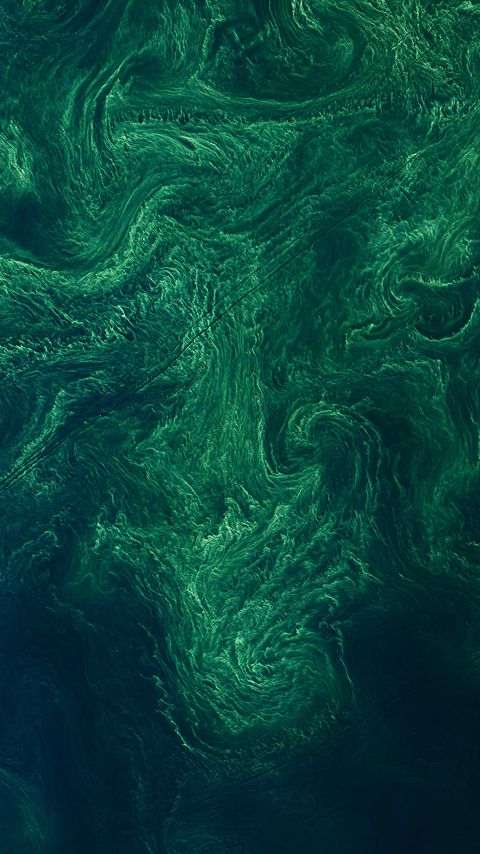 Download wallpaper 2160x3840 sea, surface, aerial view, waves, abstraction samsung galaxy s4, s5, note, sony xperia z, z1, z2, z3, htc one, lenovo vibe hd background
