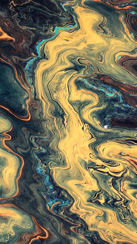 Download wallpaper 2160x3840 stains, paint, liquid, wavy, abstraction samsung galaxy s4, s5, note, sony xperia z, z1, z2, z3, htc one, lenovo vibe hd background