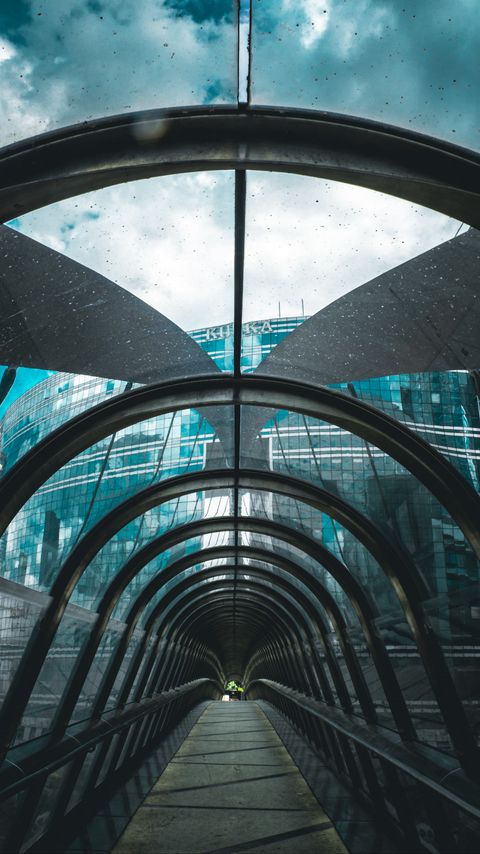 Download wallpaper 2160x3840 tunnel, perspective, architecture, building samsung galaxy s4, s5, note, sony xperia z, z1, z2, z3, htc one, lenovo vibe hd background