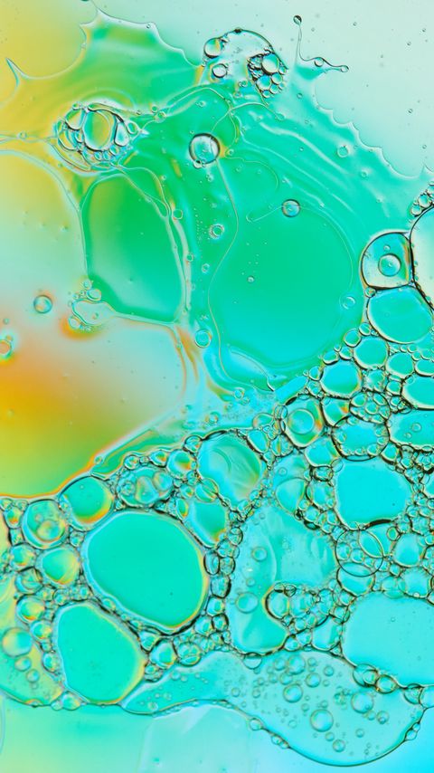 Download wallpaper 2160x3840 bubbles, water, liquid, stains, abstraction samsung galaxy s4, s5, note, sony xperia z, z1, z2, z3, htc one, lenovo vibe hd background