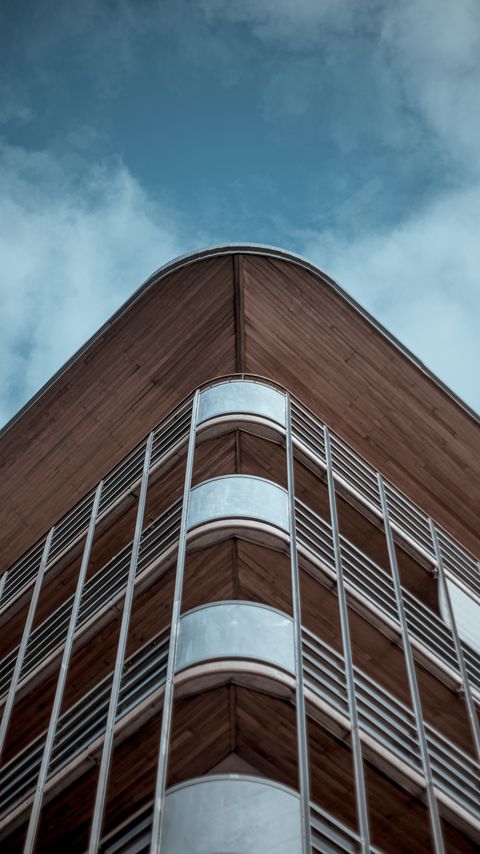 Download wallpaper 2160x3840 building, facade, architecture, balcony, wooden samsung galaxy s4, s5, note, sony xperia z, z1, z2, z3, htc one, lenovo vibe hd background