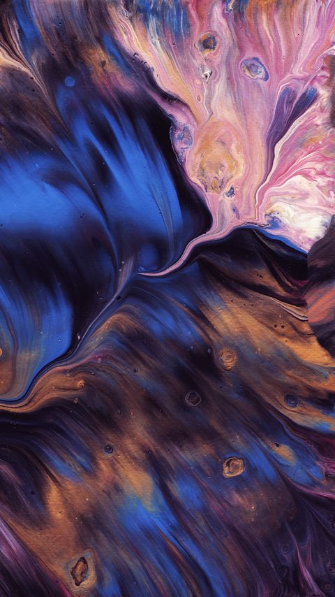 Download wallpaper 2160x3840 paint, stains, spots, fluid art, abstraction, colorful samsung galaxy s4, s5, note, sony xperia z, z1, z2, z3, htc one, lenovo vibe hd background
