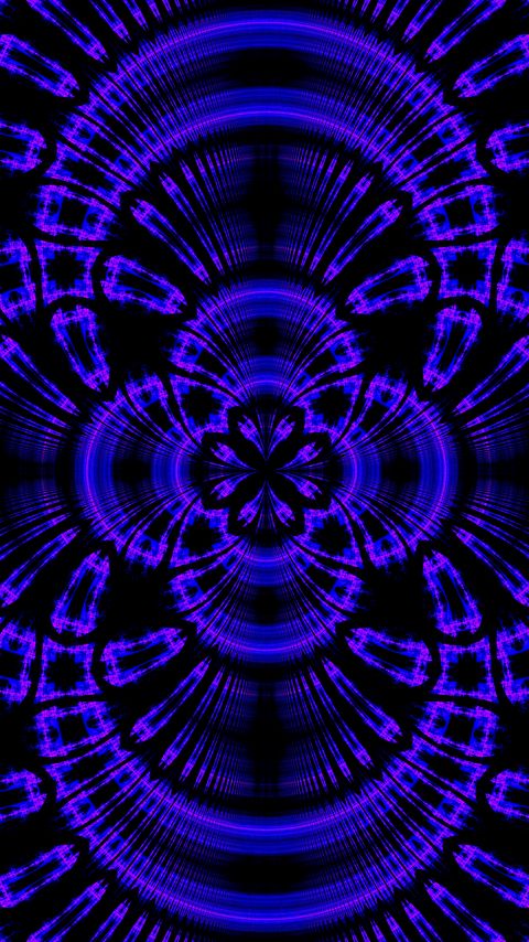 Download wallpaper 2160x3840 pattern, fractal, geometry, blue samsung galaxy s4, s5, note, sony xperia z, z1, z2, z3, htc one, lenovo vibe hd background