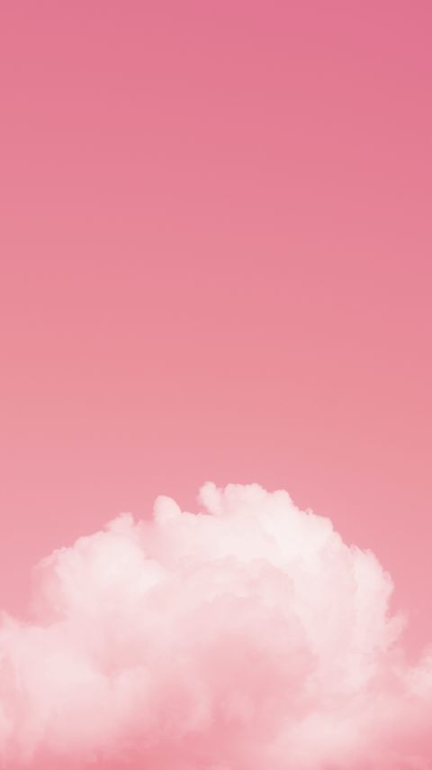 Download wallpaper 2160x3840 cloud, sky, pink, minimalism samsung galaxy s4, s5, note, sony xperia z, z1, z2, z3, htc one, lenovo vibe hd background