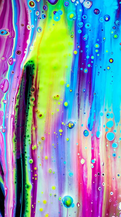 Download wallpaper 2160x3840 paint, stains, liquid, colorful, abstraction samsung galaxy s4, s5, note, sony xperia z, z1, z2, z3, htc one, lenovo vibe hd background