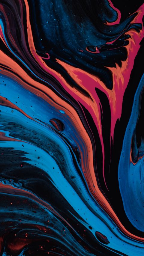 Download wallpaper 2160x3840 stains, paint, colorful, abstraction, liquid samsung galaxy s4, s5, note, sony xperia z, z1, z2, z3, htc one, lenovo vibe hd background