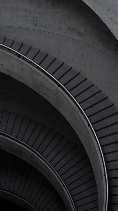 Download wallpaper 2160x3840 stairs, steps, construction, architecture, gray samsung galaxy s4, s5, note, sony xperia z, z1, z2, z3, htc one, lenovo vibe hd background