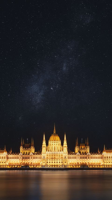 Download wallpaper 2160x3840 temple, building, architecture, night, river samsung galaxy s4, s5, note, sony xperia z, z1, z2, z3, htc one, lenovo vibe hd background