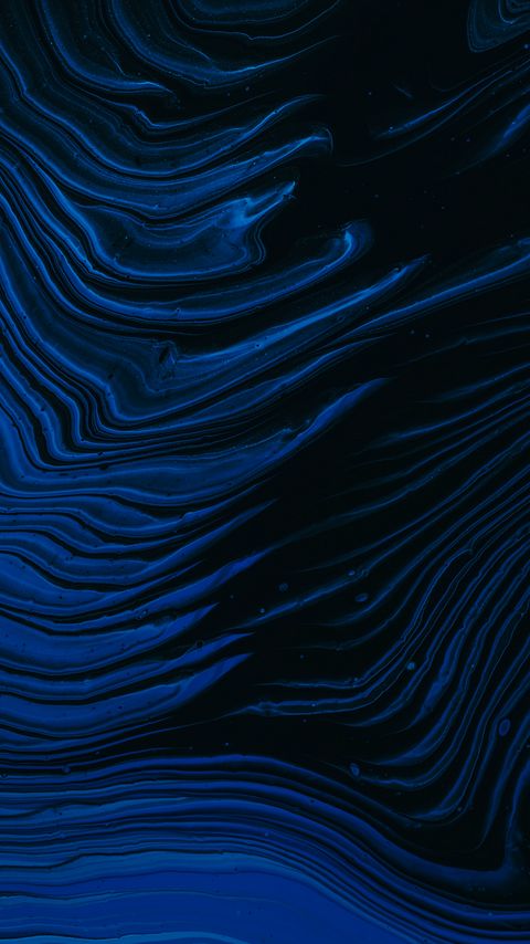 Download wallpaper 2160x3840 waves, ripples, abstraction, blue, dark samsung galaxy s4, s5, note, sony xperia z, z1, z2, z3, htc one, lenovo vibe hd background