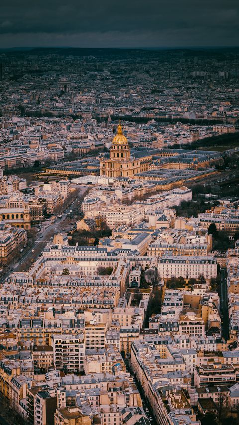 Download wallpaper 2160x3840 city, aerial view, architecture, buildings, overview samsung galaxy s4, s5, note, sony xperia z, z1, z2, z3, htc one, lenovo vibe hd background