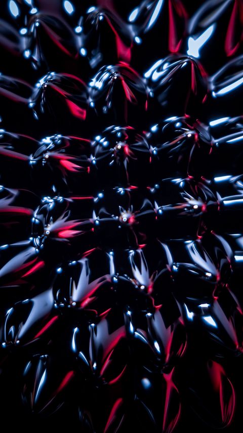 Download wallpaper 2160x3840 ferrofluid, texture, macro, black, reflection samsung galaxy s4, s5, note, sony xperia z, z1, z2, z3, htc one, lenovo vibe hd background
