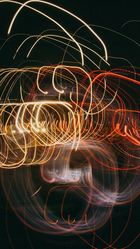 Download wallpaper 2160x3840 light, abstraction, blur, long exposure, glow samsung galaxy s4, s5, note, sony xperia z, z1, z2, z3, htc one, lenovo vibe hd background