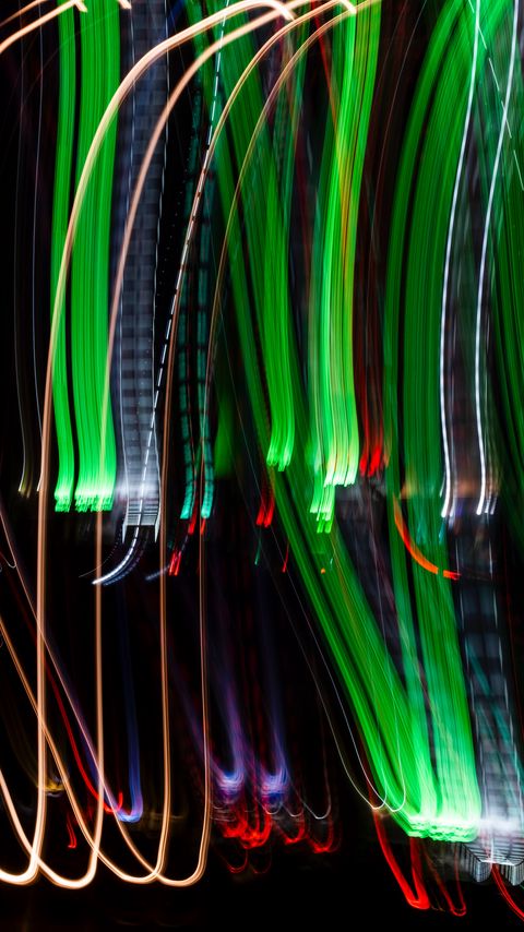 Download wallpaper 2160x3840 light, blur, freezelight, colorful, abstraction, long exposure samsung galaxy s4, s5, note, sony xperia z, z1, z2, z3, htc one, lenovo vibe hd background