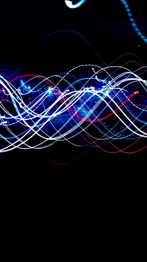 Download wallpaper 2160x3840 light, lines, freezelight, long exposure, glow, abstraction samsung galaxy s4, s5, note, sony xperia z, z1, z2, z3, htc one, lenovo vibe hd background