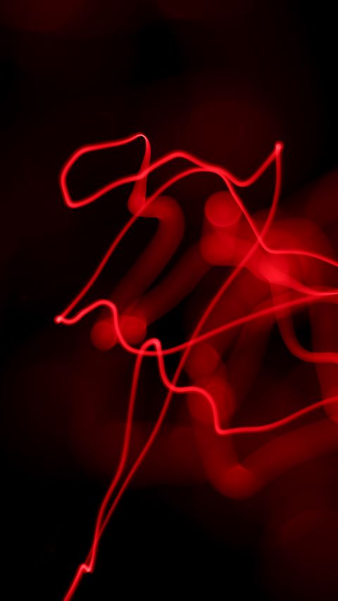 Download wallpaper 2160x3840 line, light, blur, red, abstraction samsung galaxy s4, s5, note, sony xperia z, z1, z2, z3, htc one, lenovo vibe hd background
